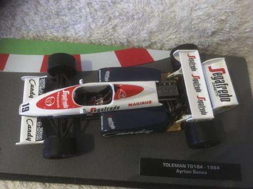 Toleman TG184 1984 Ayrton Senna -  F1 Car Collection 1:43 Scale Die Cast