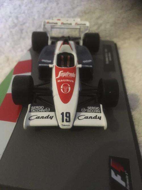 Toleman TG184 1984 Ayrton Senna -  F1 Car Collection 1:43 Scale Die Cast