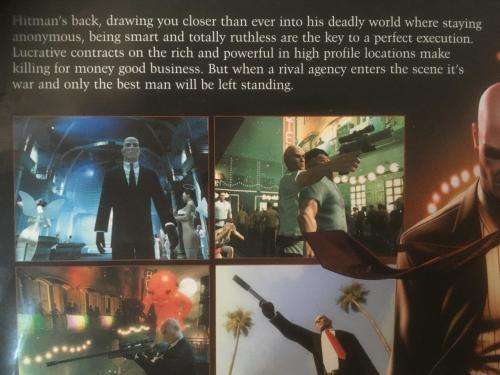 PS2 - Hitman Blood money