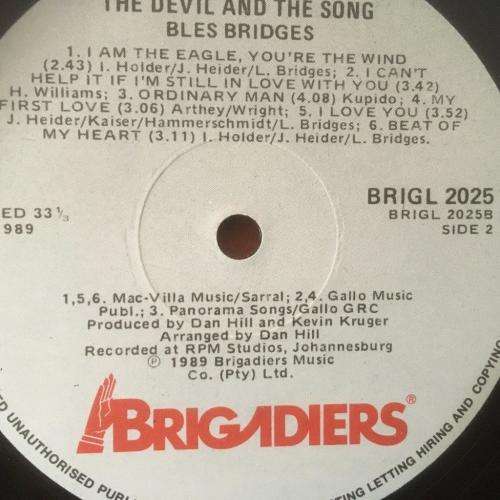 L.P. - Bles Bridges - The Devil & The Song
