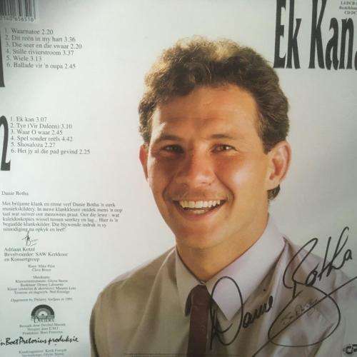 LP - Dawie Botha - Ek Kan...! (Autographed)