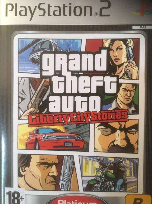 PS2 - Grand Theft Auto Liberty City Stories - Platinum