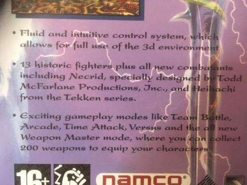 PS2 - Soul Calibur II