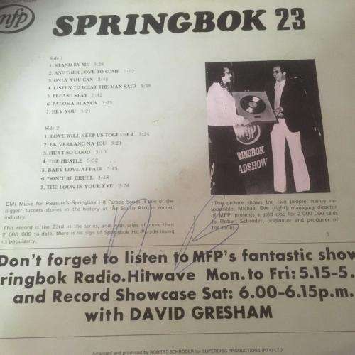 L.P. - Springbok Hit Parade 23