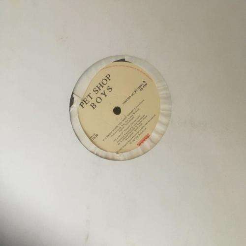 LP - Pet Shop Boys - Its A Sin 12" Maxi 45rpm Single