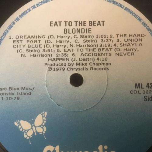 L.P. - Blondie - Eat To The Beat