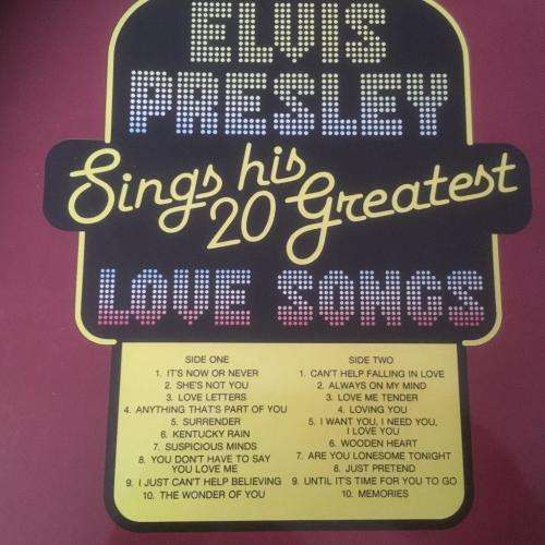 L.P. - Elvis 20 - Greatest Love Songs