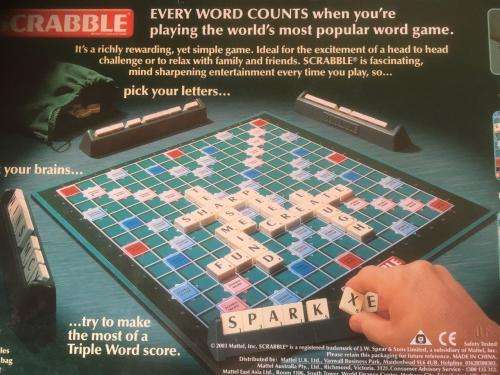 Scrabble - Mattel Games - Original