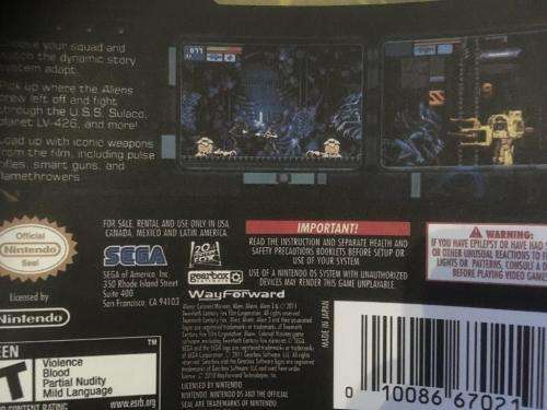 Nintendo DS - Aliens Infestation