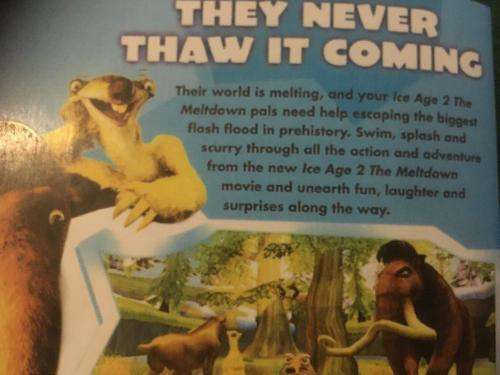 PS2 - Ice Age 2 The Meltdown