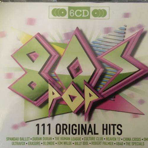 CD - 80's POP 111 Original Hits (6cd's) New Sealed