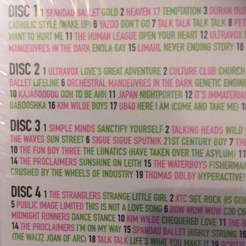 CD - 80's POP 111 Original Hits (6cd's) New Sealed