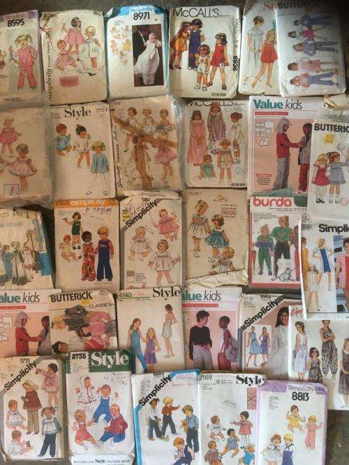 Job Lot of Children  Sewing Patterns x 30 see pics and description