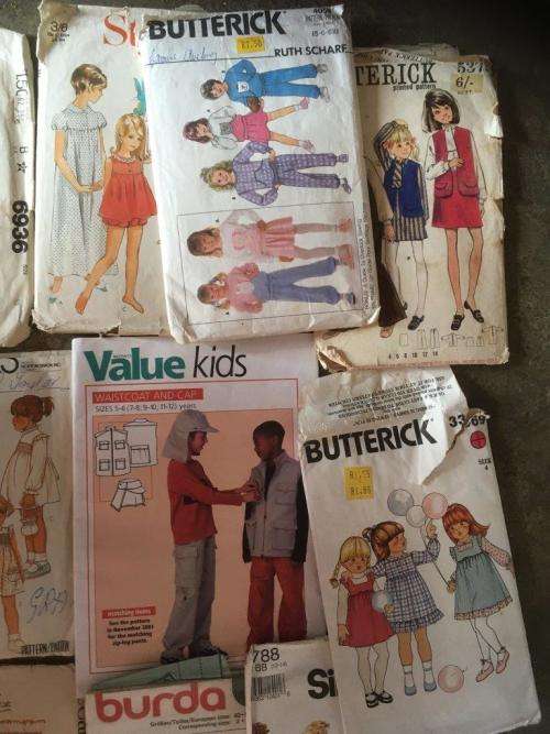 Job Lot of Children  Sewing Patterns x 30 see pics and description