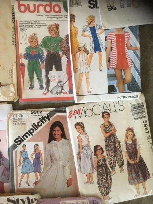 Job Lot of Children  Sewing Patterns x 30 see pics and description