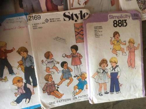 Job Lot of Children  Sewing Patterns x 30 see pics and description