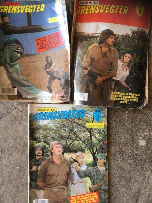 Job Lot of 3 Roco De Wet Grensvegter  Photo Book - Circa 1970's Early 1980's
