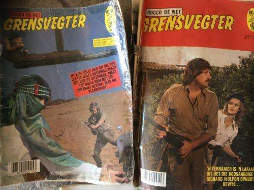Job Lot of 3 Roco De Wet Grensvegter  Photo Book - Circa 1970's Early 1980's