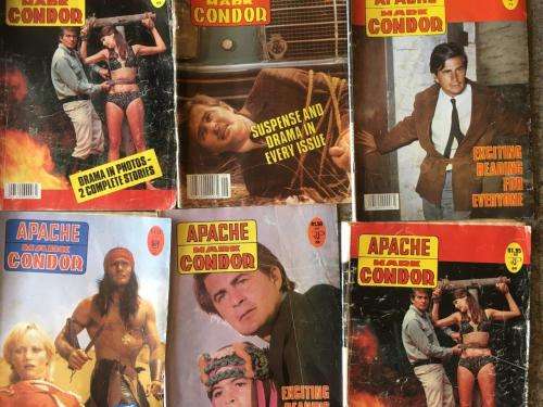 Job Lot of 6 Apache Mark Condor Photo Book - Circa 1970's Early 1980's