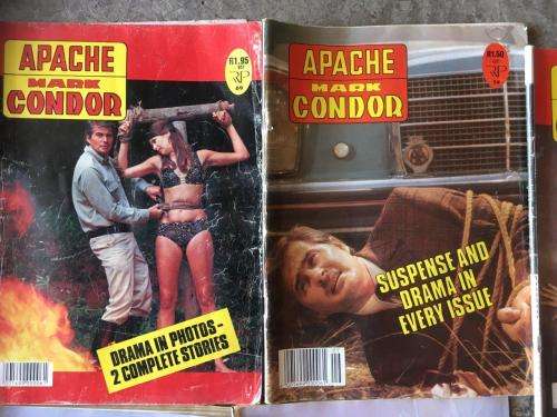Job Lot of 6 Apache Mark Condor Photo Book - Circa 1970's Early 1980's