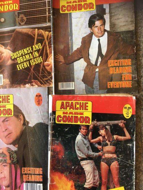 Job Lot of 6 Apache Mark Condor Photo Book - Circa 1970's Early 1980's