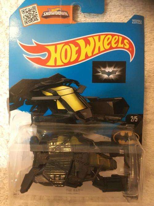 Hotwheels - Batman - The Bat - Longer Card
