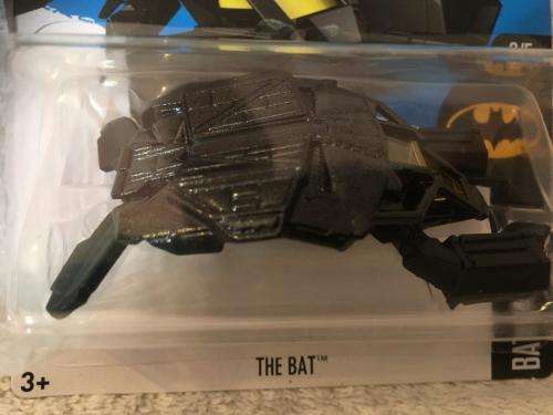 Hotwheels - Batman - The Bat - Longer Card