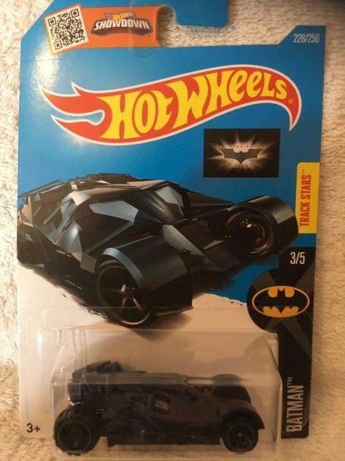 Hotwheels - Batman - The Dark Knight Batmobile - Longer Card