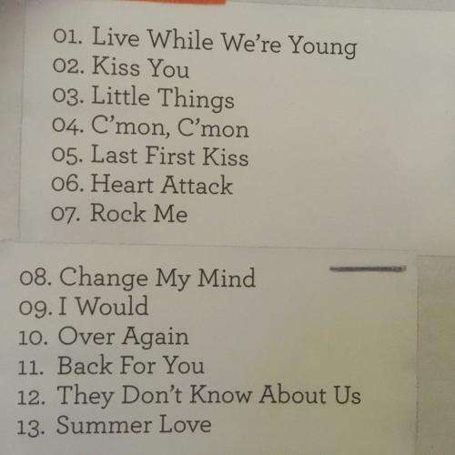 CD - One Direction - Take Me Home