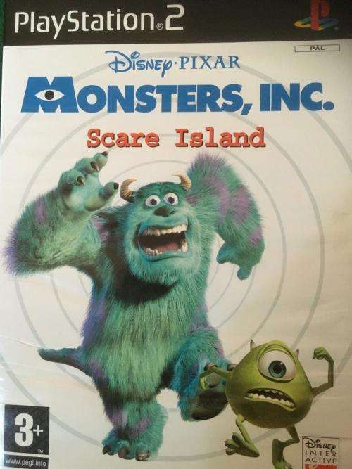PS2 - Monsters Inc Scare Island