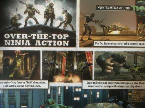 PS2 - TMNT Teenage Mutant Ninja Turtles