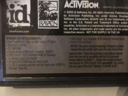 PC - Quake 4