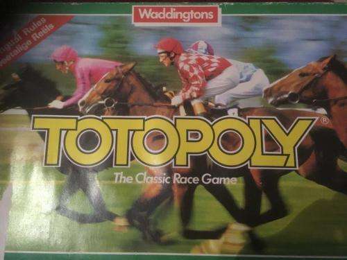 Totopoly - The Great Race Game -  Waddingtons
