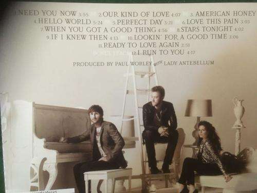 CD - Lady Antebellum - Need You Now