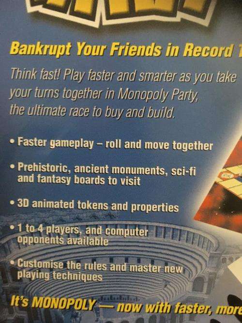 PS2 - Monopoly Party