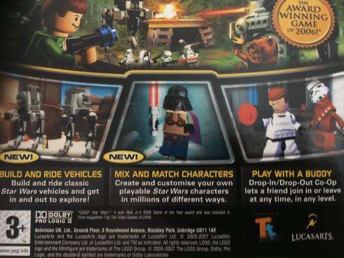 PS2 - LEGO Star Wars The Original Trilogy Platinum