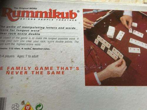 The Original Classic Rummikub - Brings People Together - 1995 Kod Kod International Games