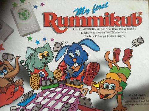 My First Rummikub - with Tuli, Arni, Dada, Pilo & Friends Kod Kod International Games