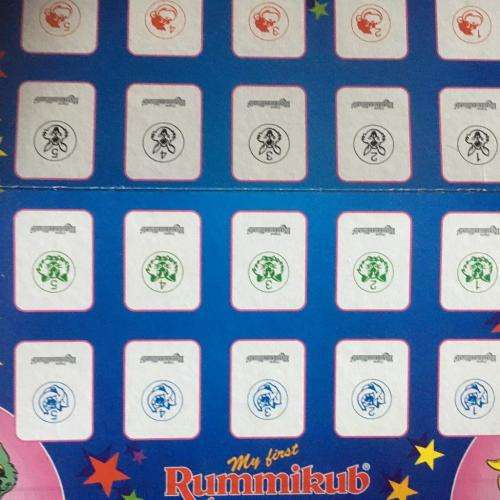 My First Rummikub - with Tuli, Arni, Dada, Pilo & Friends Kod Kod International Games