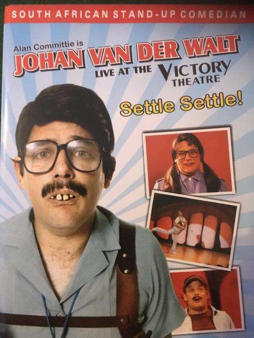 DVD - Johan Van Der Walt - Live At the Victory Thheatre Settle Settle!