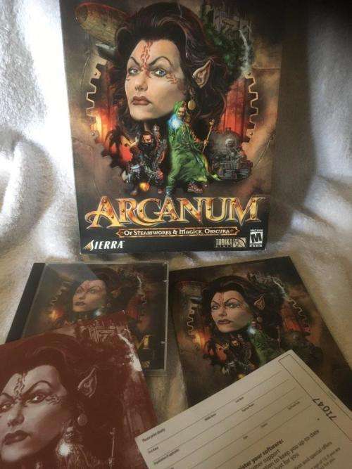 PC - Arcanum of Steamworks & Migick Obscura (Big Box Game Windows 95 - ME)