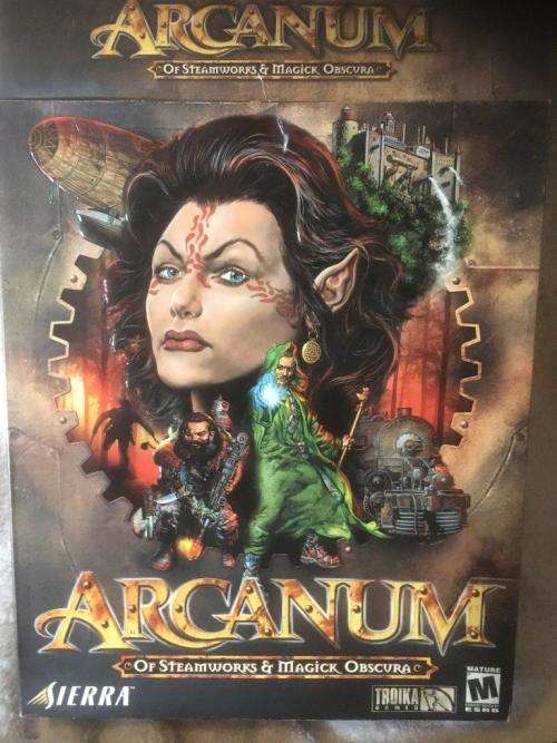 PC - Arcanum of Steamworks & Migick Obscura (Big Box Game Windows 95 - ME)