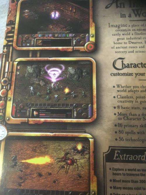 PC - Arcanum of Steamworks & Migick Obscura (Big Box Game Windows 95 - ME)