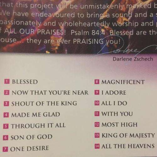 CD - Hillsong - Blessed Live Worship