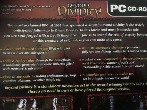 PC - Beyond Divinity - The Quest Continues