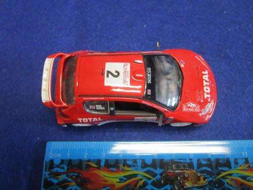 Rally Collection - Set of 4 - Subaru - Ford - Renault - Citroen 1:43 Scale (as new)