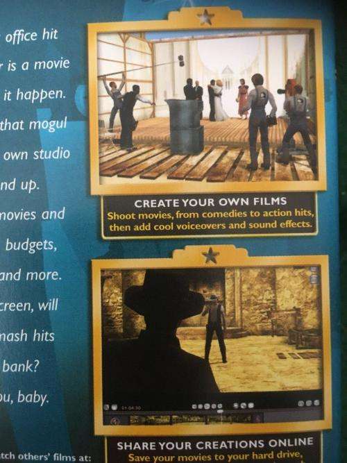 PC - The Movies - Run the Studio. Shoot The Movies Make The Stars