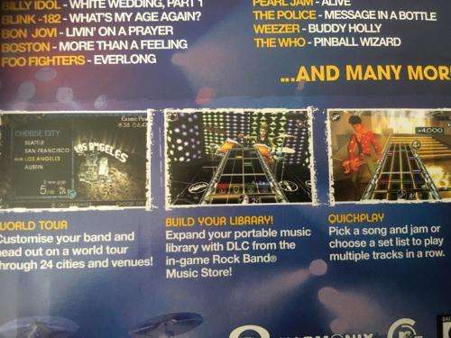 PSP - Rock Band Unplugged