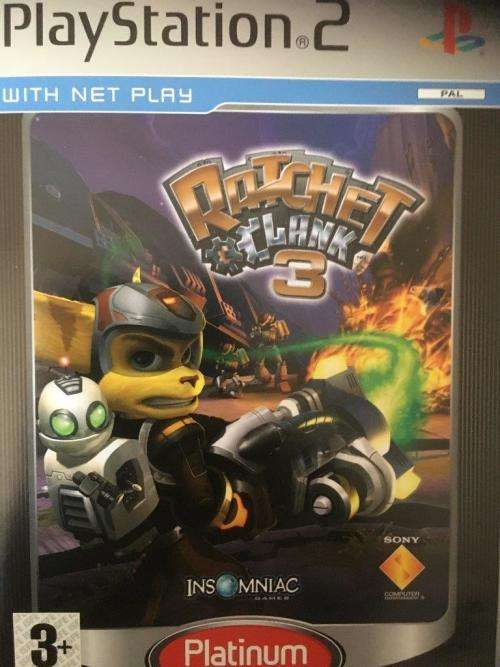 PS2 - Ratchet & Clank 3 Platinum