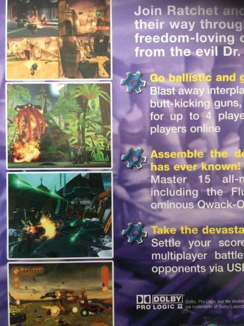 PS2 - Ratchet & Clank 3 Platinum